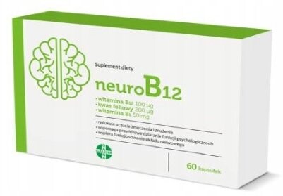 Galena Neurob12 Усталость нервной системы, 60 капсул.
Galena Neurob12 Усталость нервной системы, 60 капсул.