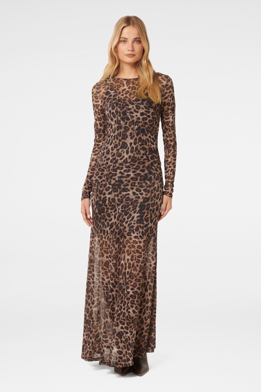 Платье макси Libby из сетчатой ткани с вставками Forever New, коричневый
Платье макси Libby из сетчатой ткани с вставками Forever New, коричневый