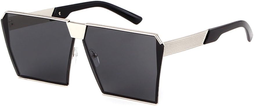 Модные солнцезащитные очки в стиле стимпанк с зеркальными линзами для мужчин, металлические, крутые, в стиле хип-хоп, винтажные, большие, с плоской верхней частью, для женщин TYUVIVO, C1
Модные солнцезащитные очки в стиле стимпанк с зеркальными линзами для мужчин, металлические, крутые, в стиле хип-хоп, винтажные, большие, с плоской верхней частью, для женщин TYUVIVO, C1