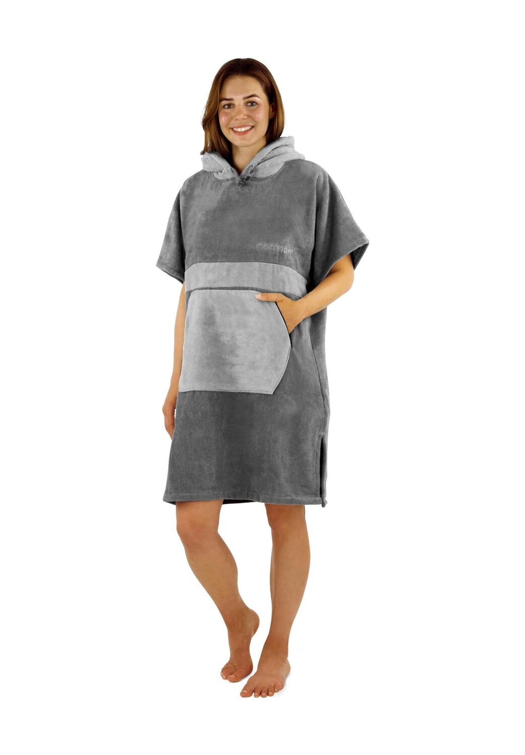 Женское банное пончо normani, цвет Hellgrau
Женское банное пончо normani, цвет Hellgrau