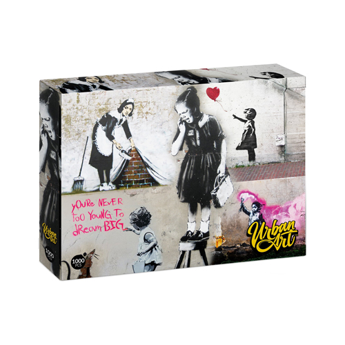 Настольная игра Urban Art: Banksy – Girl On A Stool
Настольная игра Urban Art: Banksy – Girl On A Stool