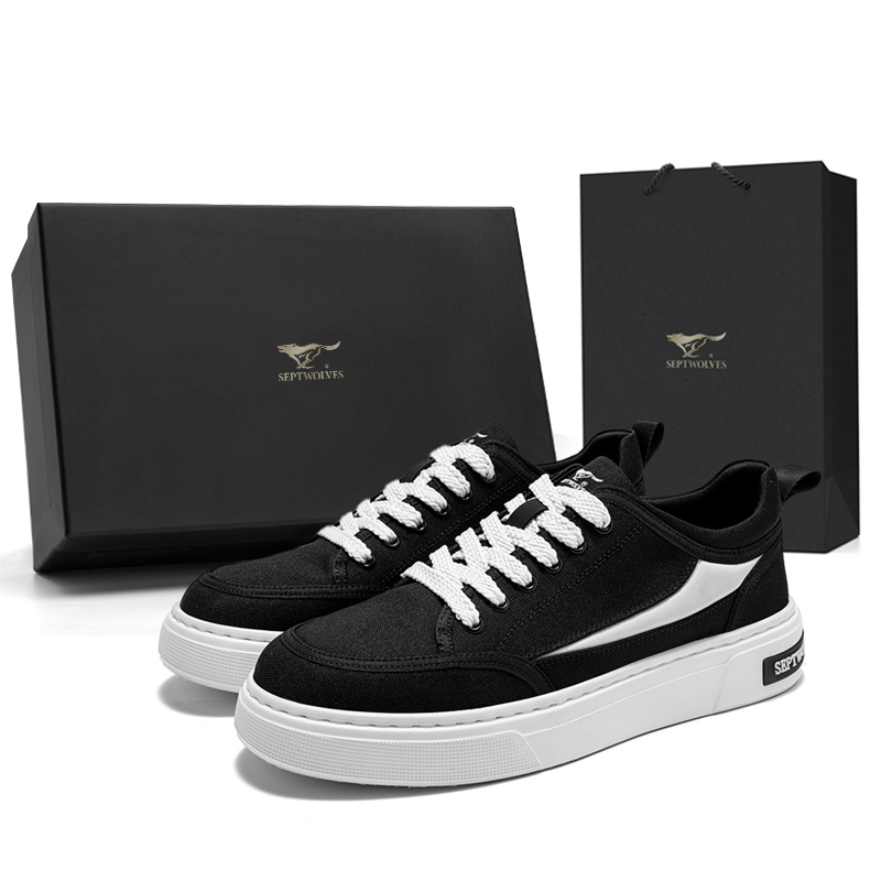 SEPTWOLVES Низкие мужские кроссовки, черные 
SEPTWOLVES Низкие мужские кроссовки, черные