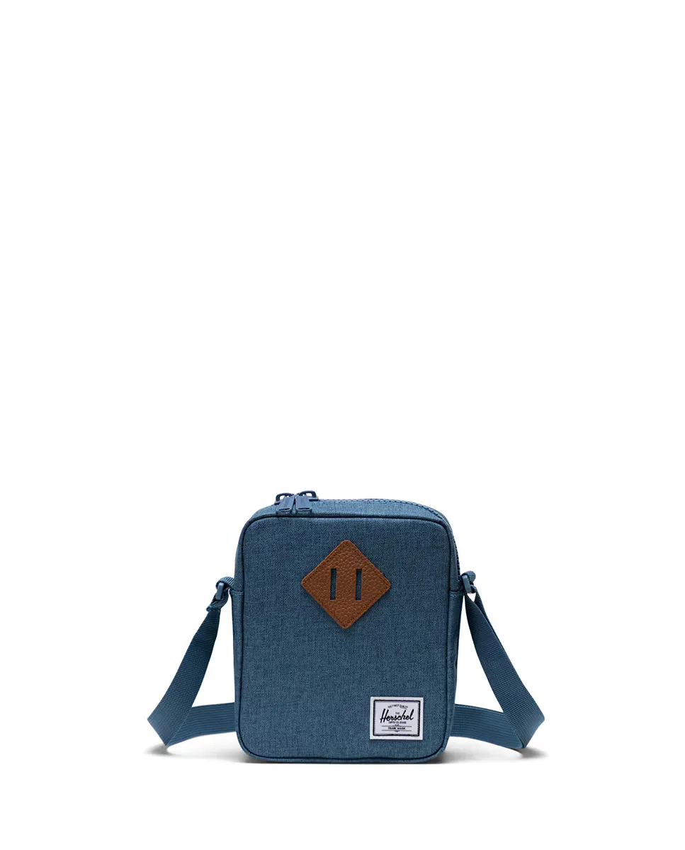 Синяя сумка через плечо унисекс на молнии Herschel, синий
Синяя сумка через плечо унисекс на молнии Herschel, синий