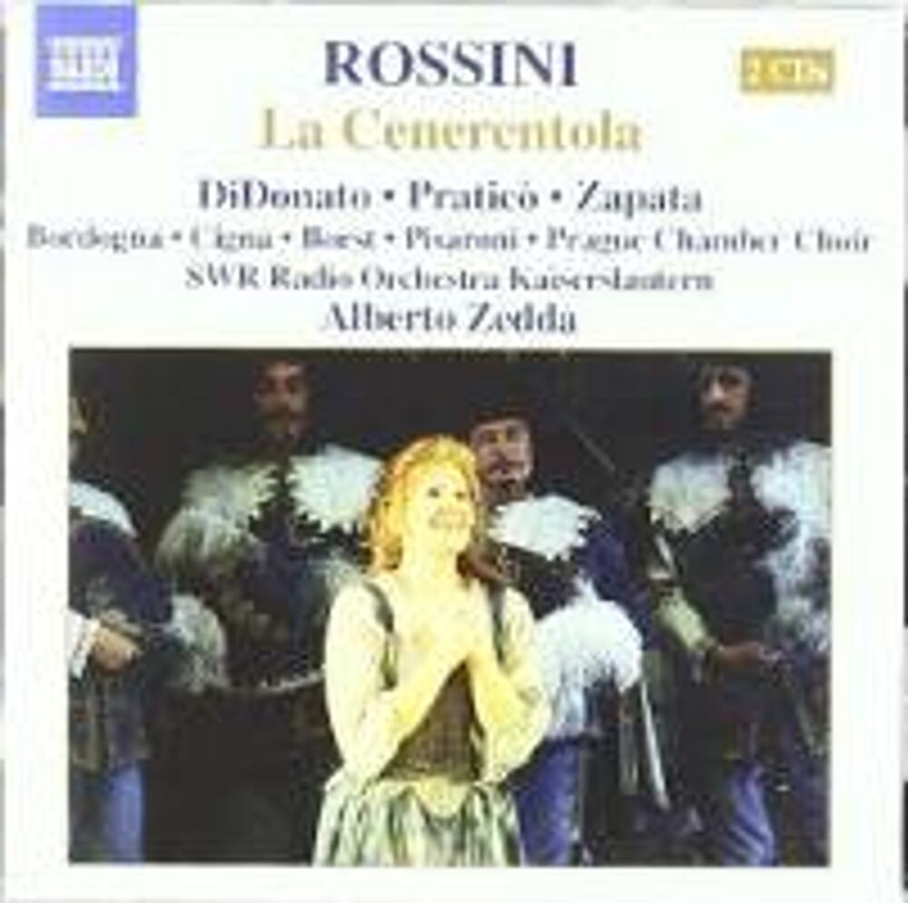 Диск CD Rossini : La Cenerentola - Gioachino Rossini, Joyce DiDonato, José Manuel Zapata, Alberto Zedda, SWR Radio Orchestra Kaiserslautern
Диск CD Rossini : La Cenerentola - Gioachino Rossini, Joyce DiDonato, José Manuel Zapata, Alberto Zedda, SWR Radio Orchestra Kaiserslautern