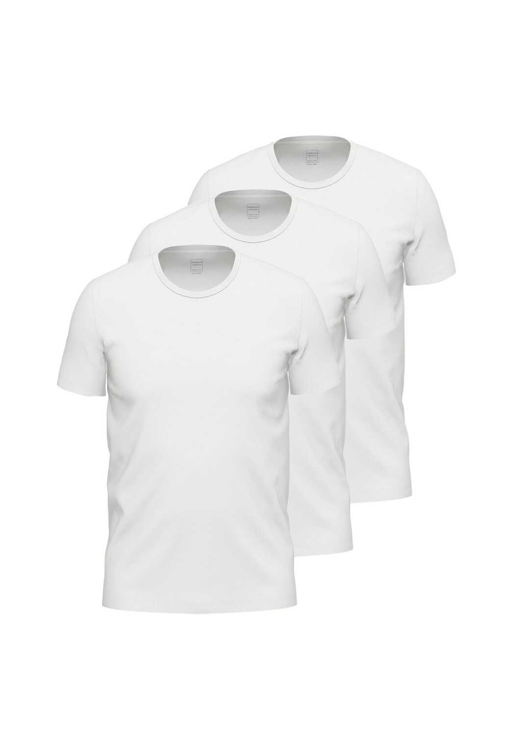 Майка/рубашка с коротким рукавом, упаковка из 3 шт. Рядом с вами AMMANN, белый
Майка/рубашка с коротким рукавом, упаковка из 3 шт. Рядом с вами AMMANN, белый