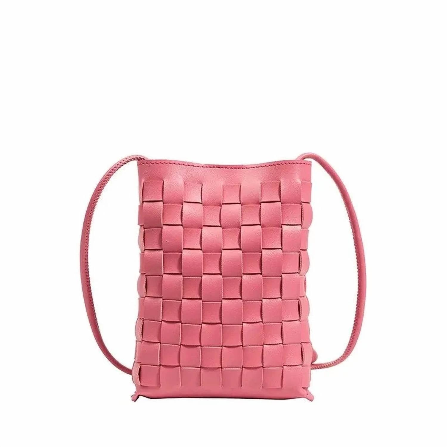 Женская плетеная сумка через плечо Kylie из веганской кожи в цвете Barbiecore Pink Cthru, Розовый, Женская плетеная сумка через плечо Kylie из веганской кожи в цвете Barbiecore Pink Cthru
Женская плетеная сумка через плечо Kylie из веганской кожи в цвете Barbiecore Pink Cthru, Розовый, Женская плетеная сумка через плечо Kylie из веганской кожи в цвете Barbiecore Pink Cthru