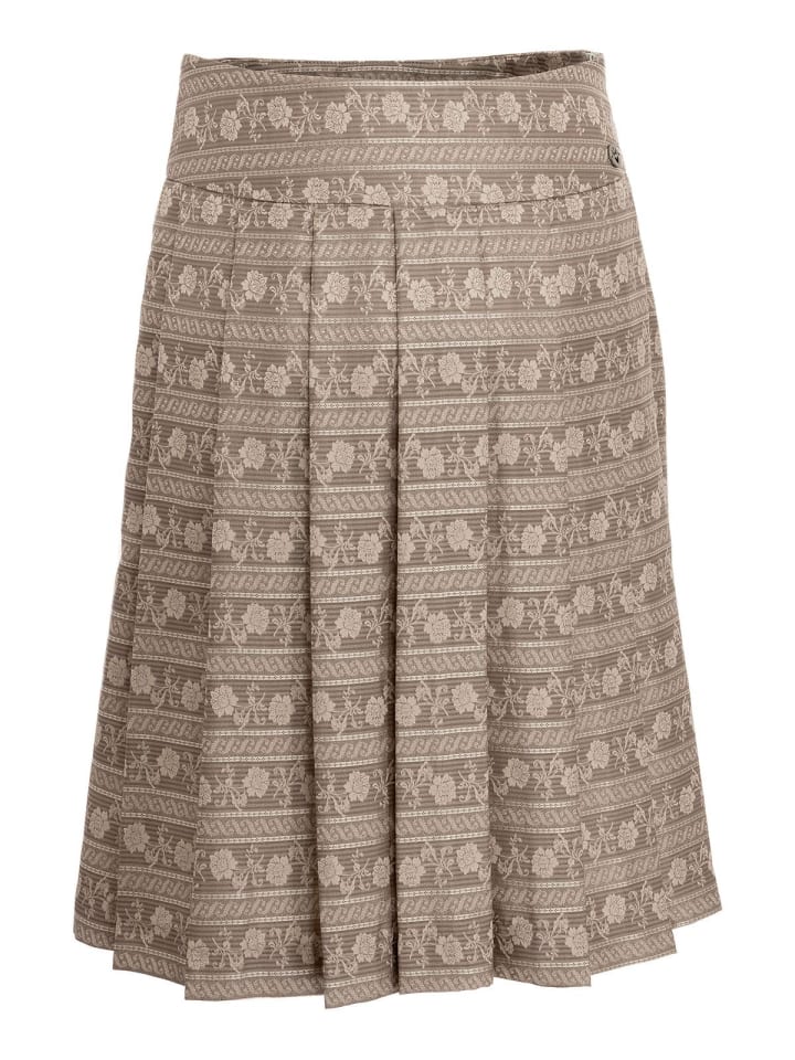 Юбка длиной до колена Spieth & Wensky, серо-коричневый 
Юбка длиной до колена Spieth & Wensky, серо-коричневый
