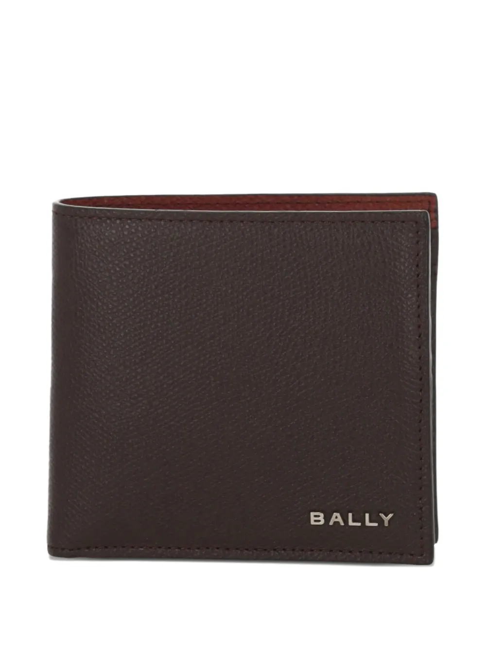 Кожаный кошелек с логотипом Bally, коричневый
Кожаный кошелек с логотипом Bally, коричневый