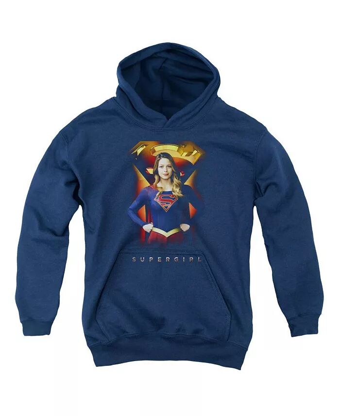 Толстовка с капюшоном и надписью «Standing Symbol» для мальчиков Supergirl, синий
Толстовка с капюшоном и надписью «Standing Symbol» для мальчиков Supergirl, синий