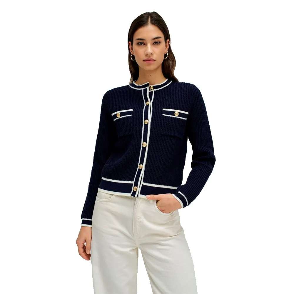 Кардиган Salsa Jeans Chanel Slim Fit, синий
Кардиган Salsa Jeans Chanel Slim Fit, синий