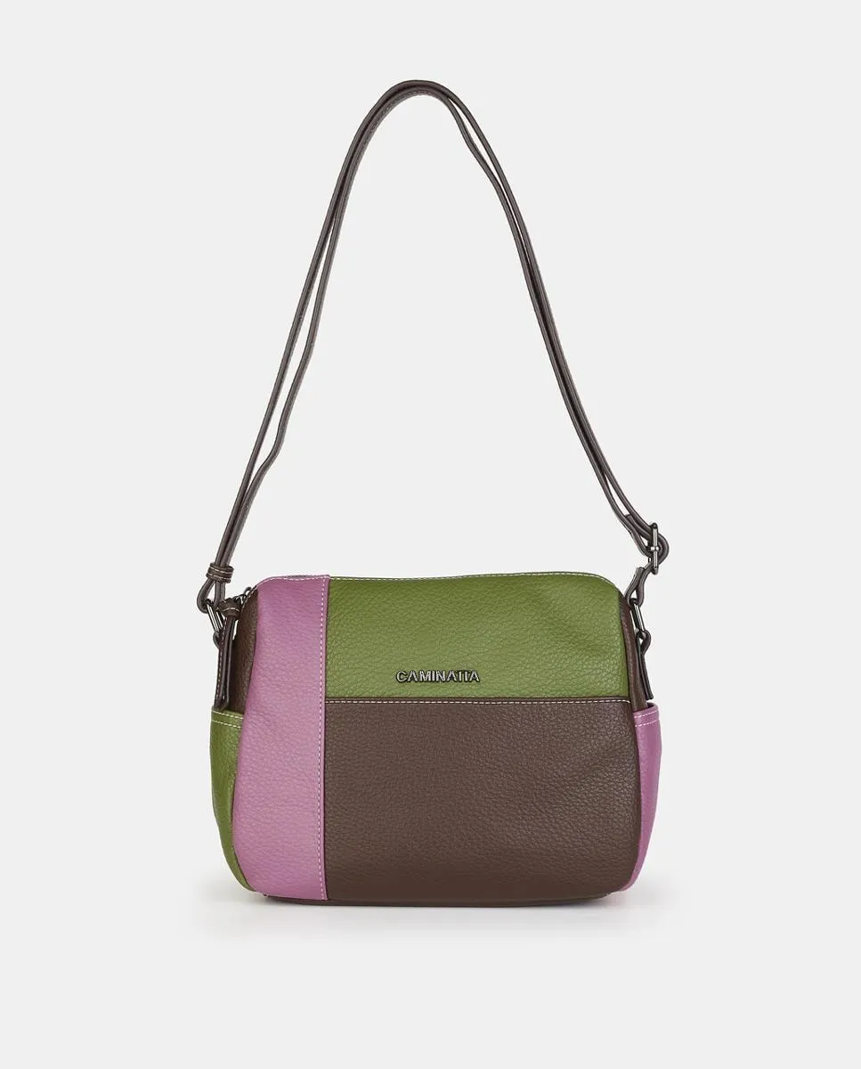 Сумка через плечо с молнией Caminatta, коричневый
Сумка через плечо с молнией Caminatta, коричневый
