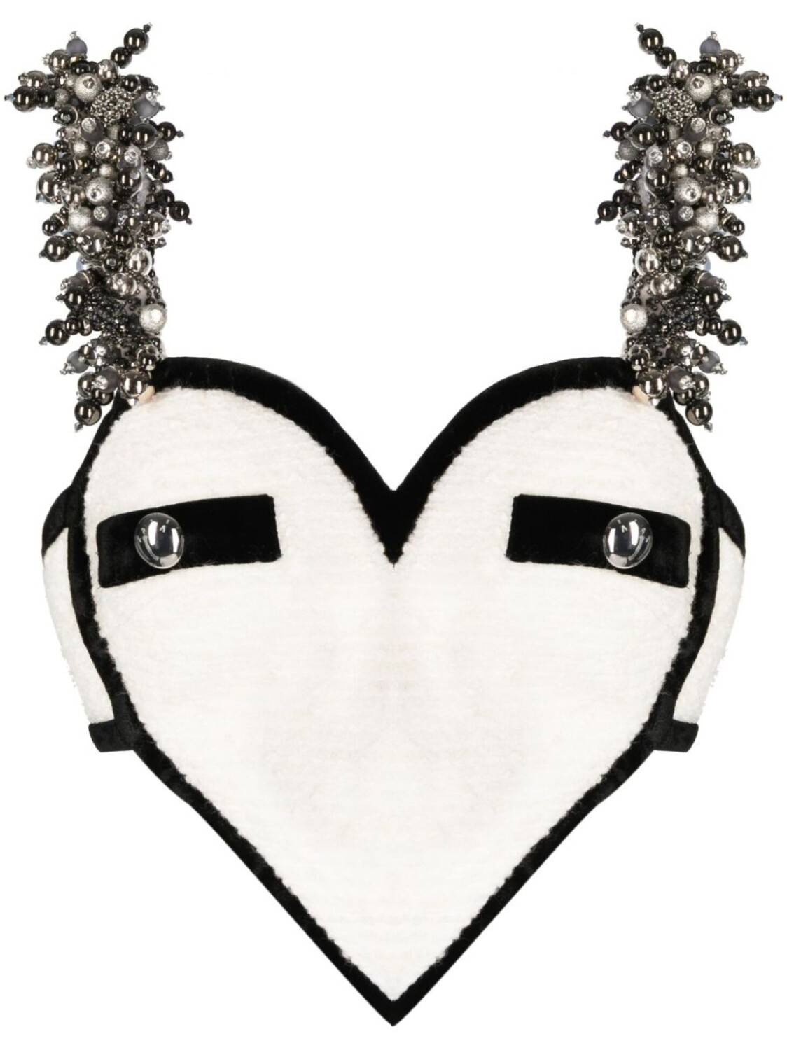 AREA укороченный твидовый топ, белый
AREA укороченный твидовый топ, белый