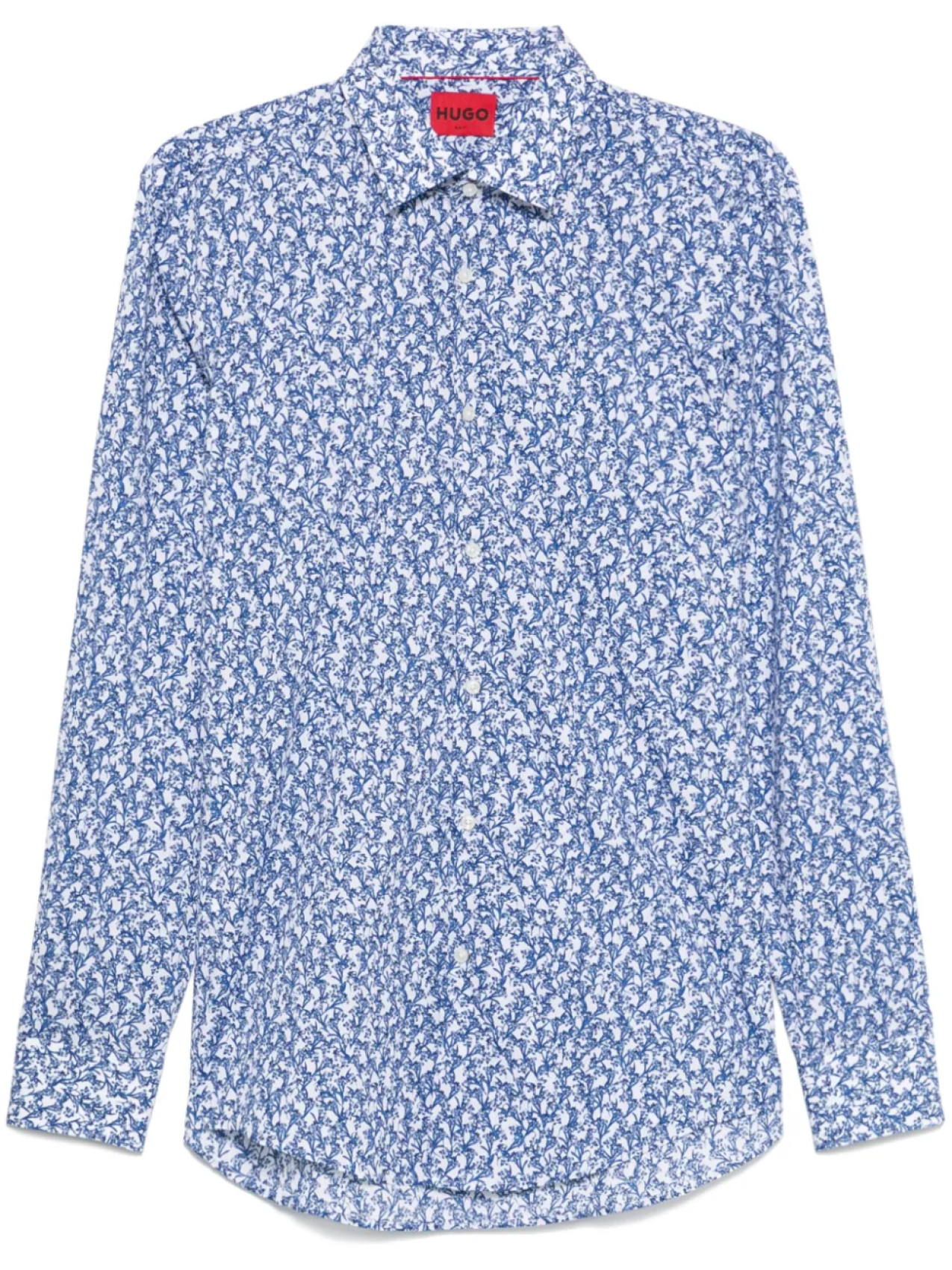 Рубашка из хлопка с принтом HUGO, синий
Рубашка из хлопка с принтом HUGO, синий