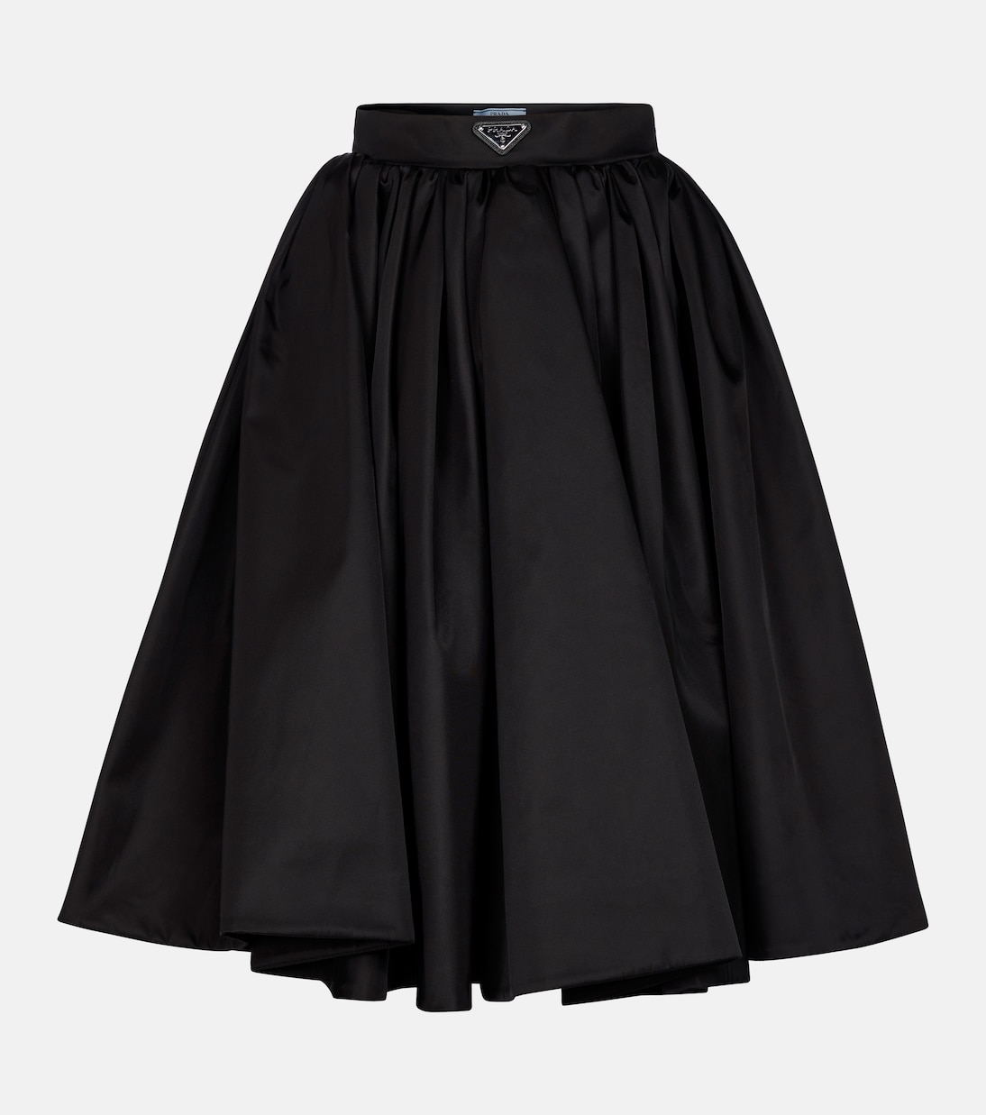 Юбка миди Re-Nylon с плиссировкой Prada, черный
Юбка миди Re-Nylon с плиссировкой Prada, черный