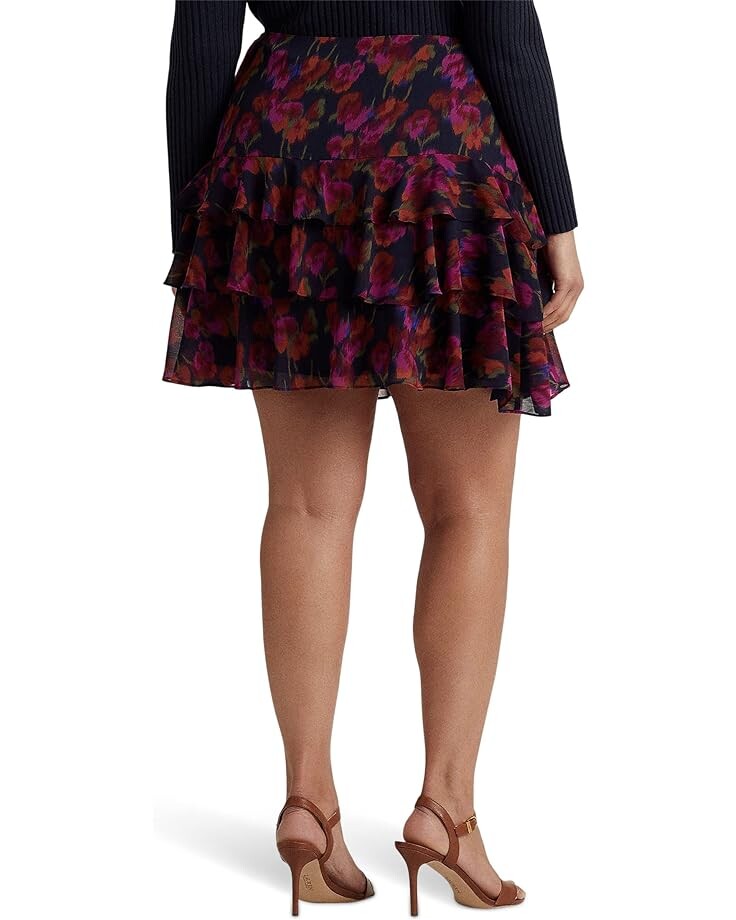 Юбка LAUREN Ralph Lauren Plus Size Floral Crinkle Georgette Tiered Skirt, синий мульти
Юбка LAUREN Ralph Lauren Plus Size Floral Crinkle Georgette Tiered Skirt, синий мульти