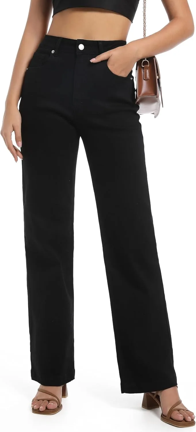 Женские джинсы High Waisted Straight Leg Stягивающиеся Guaile
Женские джинсы High Waisted Straight Leg Stягивающиеся Guaile