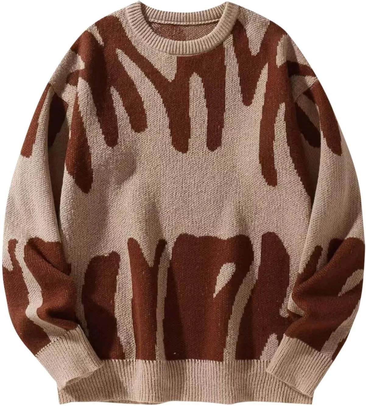 Dgoopd винтажный свитер с принтом, свободный крой, длинный рукав
Dgoopd винтажный свитер с принтом, свободный крой, длинный рукав