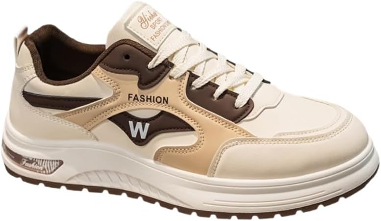 Мужские модные и молодежные спортивные кроссовки - шнуровка, противоскользящие и долговечные, с комфортной и приятной для кожи внутренней отделкой. Подходят для прогулок и занятий спортом Clolinde, коричневый
Мужские модные и молодежные спортивные кроссовки - шнуровка, противоскользящие и долговечные, с комфортной и приятной для кожи внутренней отделкой. Подходят для прогулок и занятий спортом Clolinde, коричневый