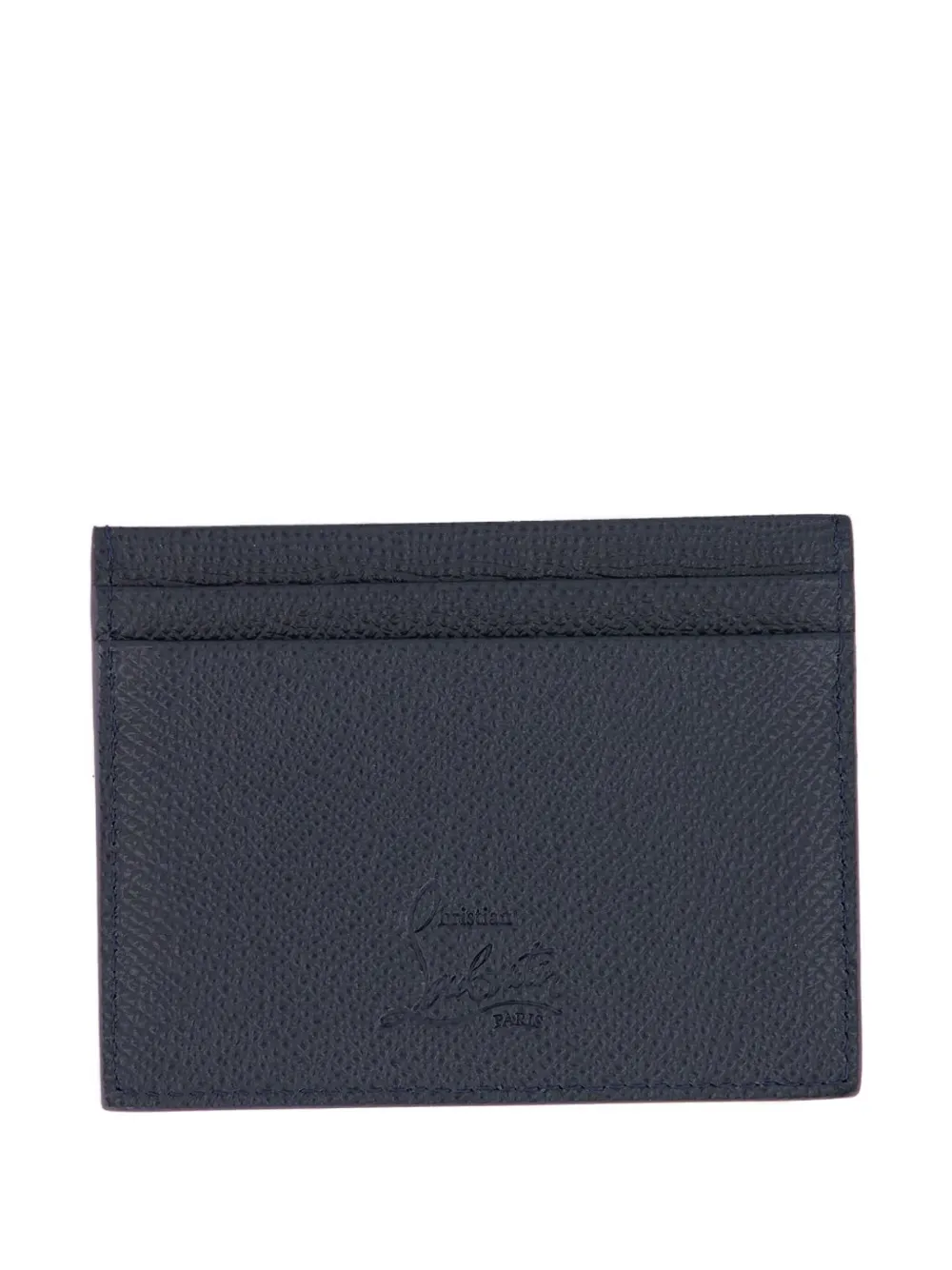 Визитница из телячьей кожи с тисненым логотипом Christian Louboutin, синий
Визитница из телячьей кожи с тисненым логотипом Christian Louboutin, синий