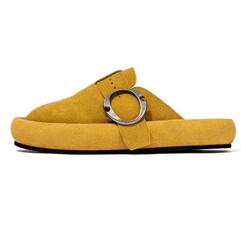 LOHAN·SIR Износостойкие противоскользящие тапочки с закрытым носком унисекс матовый желтый, цвет Matte Yellow
LOHAN·SIR Износостойкие противоскользящие тапочки с закрытым носком унисекс матовый желтый, цвет Matte Yellow