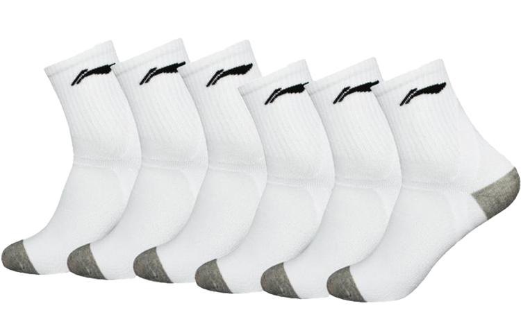 Мужские носки до середины икры LINING, 1 Set 6 Pack (белый)
Мужские носки до середины икры LINING, 1 Set 6 Pack (белый)