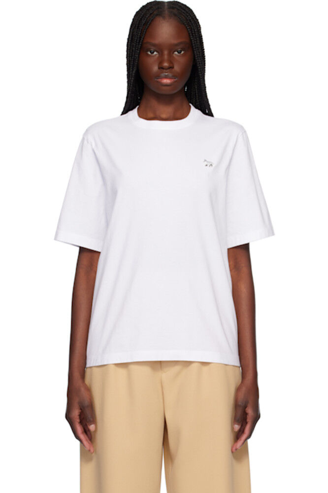 Футболка Comfort с нашивкой «Белый лисенок» Maison Kitsuné
Футболка Comfort с нашивкой «Белый лисенок» Maison Kitsuné