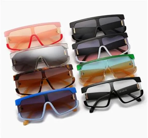 Крупные квадратные солнцезащитные очки для женщин, модные цельные солнцезащитные очки в винтажном стиле, сине-серые оттенки, панк-очки MTZJH, Orange Lens
Крупные квадратные солнцезащитные очки для женщин, модные цельные солнцезащитные очки в винтажном стиле, сине-серые оттенки, панк-очки MTZJH, Orange Lens