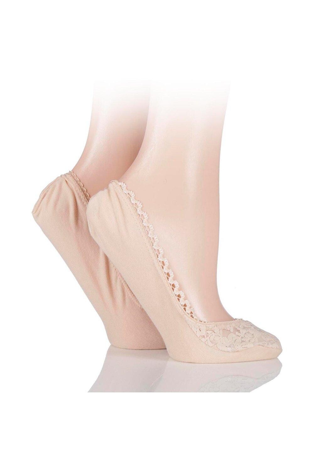 2 пары кружевных и простых модных вкладышей для обуви ELLE, бежевый
2 пары кружевных и простых модных вкладышей для обуви ELLE, бежевый