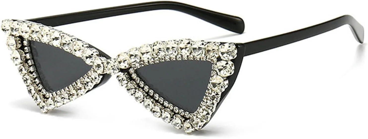 willochra Милые женские солнцезащитные очки с бабочками и стразами, «кошачий глаз», бриллиантовые солнцезащитные очки с кристальным блеском для женщин, Black White
willochra Милые женские солнцезащитные очки с бабочками и стразами, «кошачий глаз», бриллиантовые солнцезащитные очки с кристальным блеском для женщин, Black White