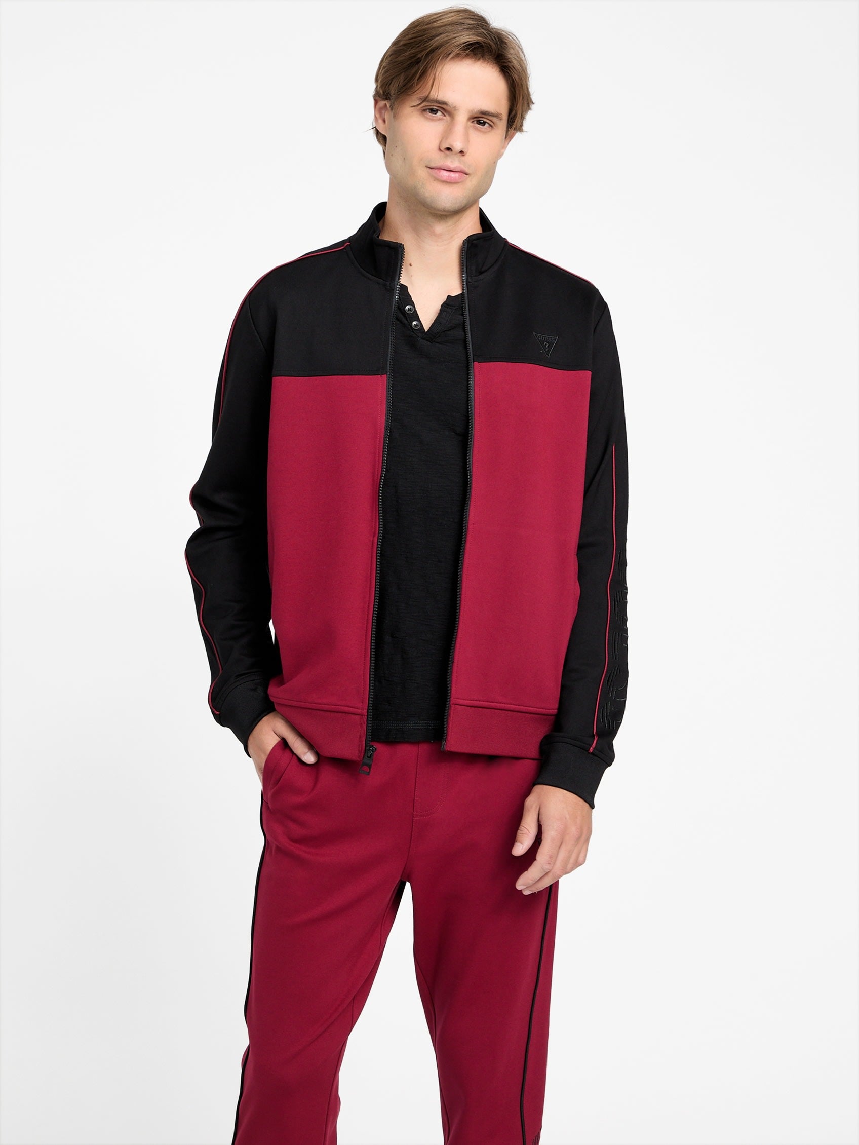 Куртка на молнии с цветным логотипом Jose Guess Factory, цвет ravishing red
Куртка на молнии с цветным логотипом Jose Guess Factory, цвет ravishing red