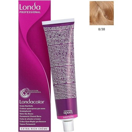Крем-краска для волос Светло-русый Золотисто-Жемчужный 8/38 60мл, Londa
Крем-краска для волос Светло-русый Золотисто-Жемчужный 8/38 60мл, Londa