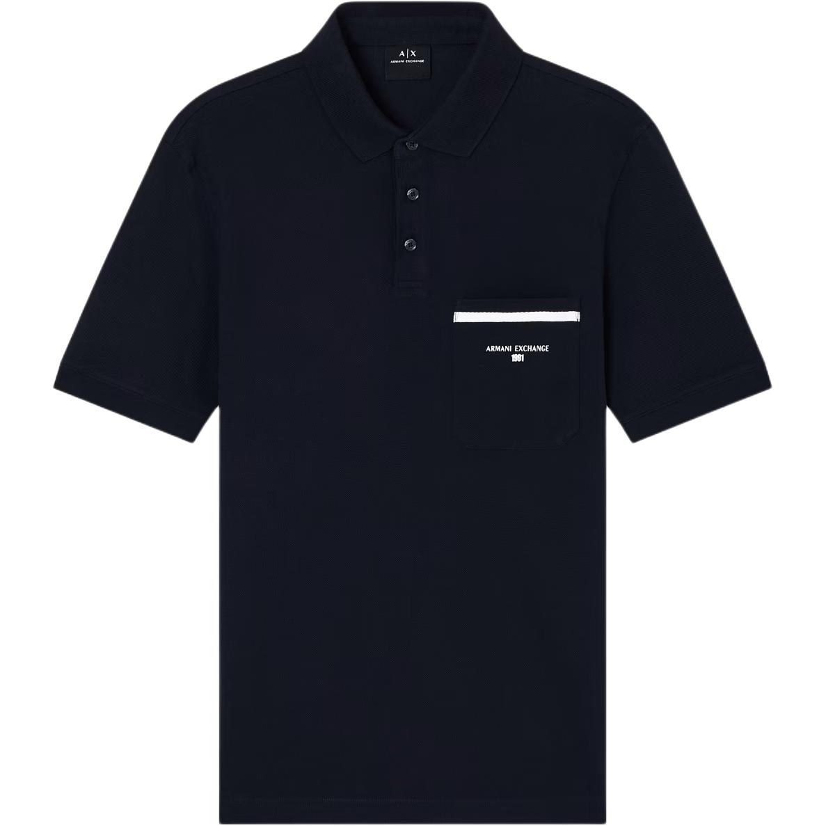 Поло с карманом ARMANI EXCHANGE, синий
Поло с карманом ARMANI EXCHANGE, синий