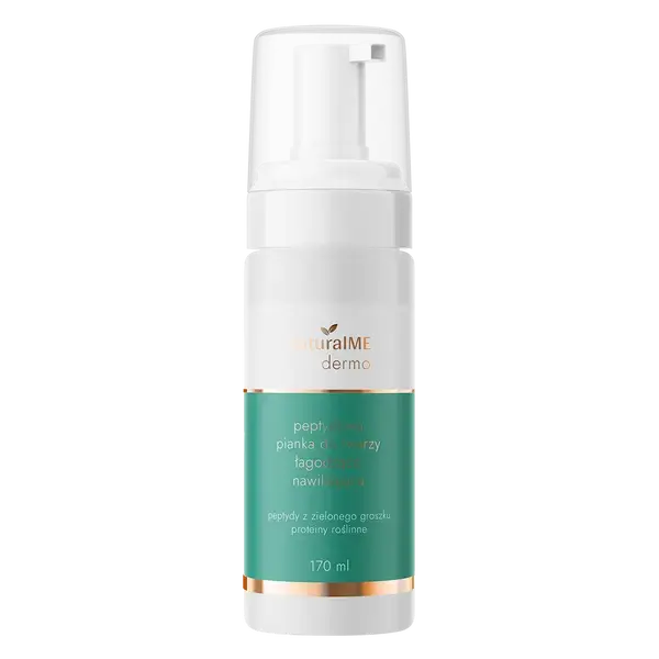 Пептидная пенка для умывания лица, успокаивающая и увлажняющая, 170 мл Naturalme Dermo
Пептидная пенка для умывания лица, успокаивающая и увлажняющая, 170 мл Naturalme Dermo
