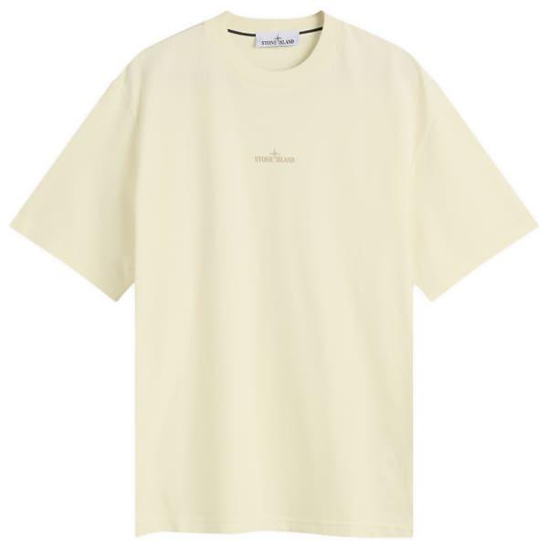 Футболка с принтом «кровоточащие цифры и компас» Stone Island, Ivory
Футболка с принтом «кровоточащие цифры и компас» Stone Island, Ivory