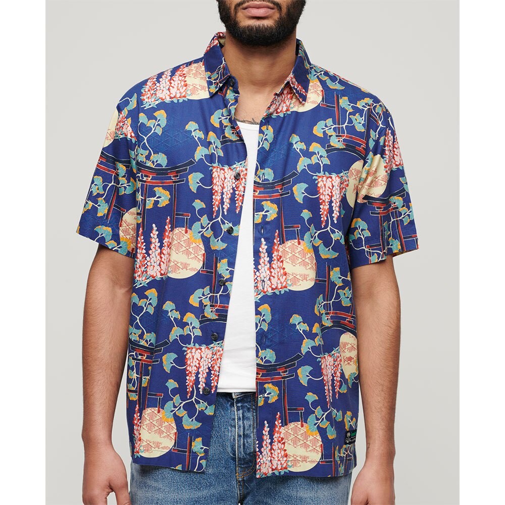 Рубашка с коротким рукавом Superdry Hawaiian, Разноцветный
Рубашка с коротким рукавом Superdry Hawaiian, Разноцветный