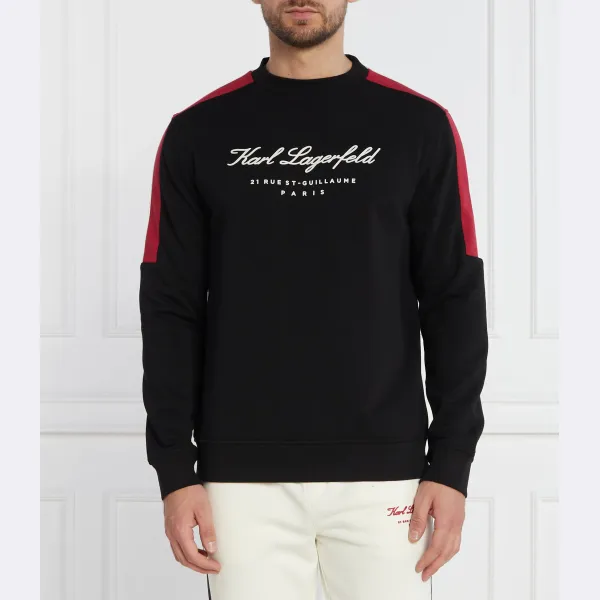 Толстовка обычного кроя с круглым вырезом Karl Lagerfeld, черный
Толстовка обычного кроя с круглым вырезом Karl Lagerfeld, черный
