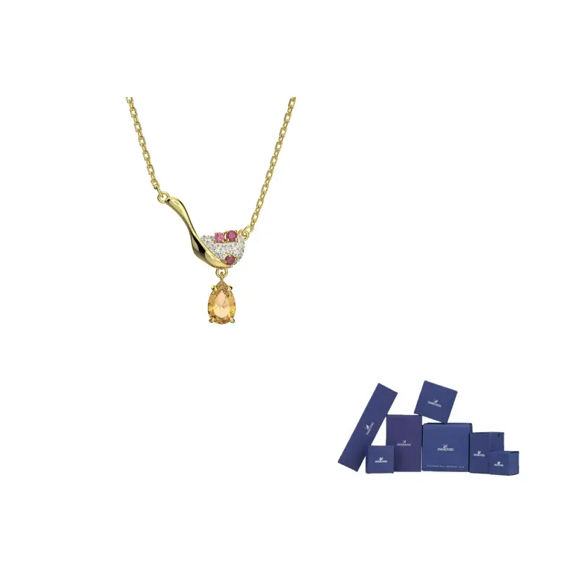 Позолоченное ожерелье Cariti Swarovski
Позолоченное ожерелье Cariti Swarovski