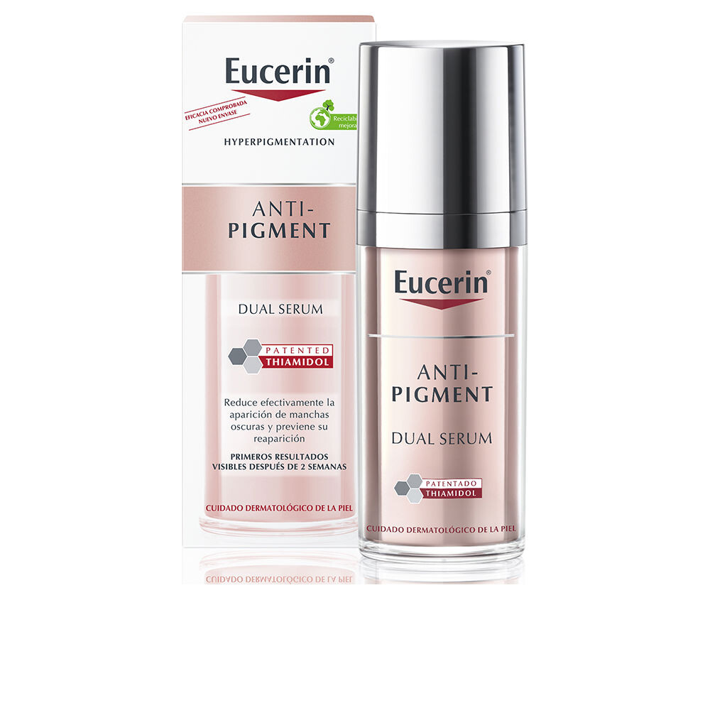 Крем против пятен на коже Anti-pigment dual serum mono chamber Eucerin, 30 мл
Крем против пятен на коже Anti-pigment dual serum mono chamber Eucerin, 30 мл