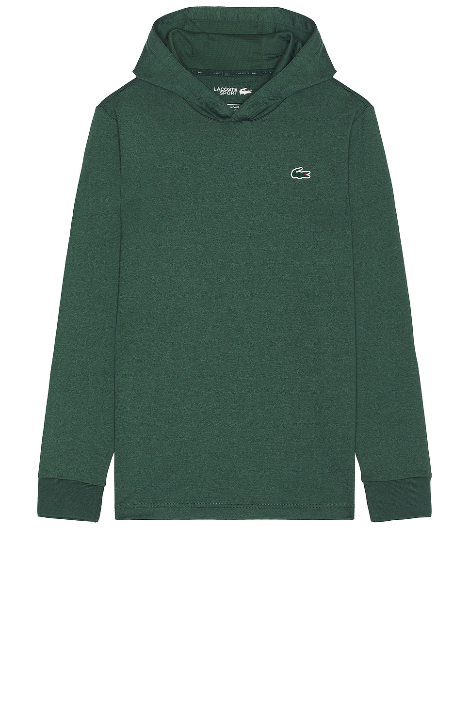 Спортивный толстовка с капюшоном с ультра-сухой тканью и растяжкой Lacoste, heather & sinpole 
Спортивный толстовка с капюшоном с ультра-сухой тканью и растяжкой Lacoste, heather & sinpole