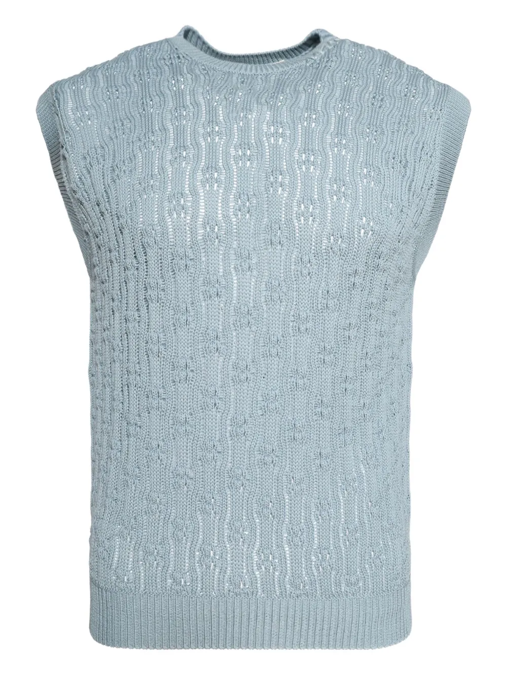 Топ с круглым вырезом Marni, синий
Топ с круглым вырезом Marni, синий