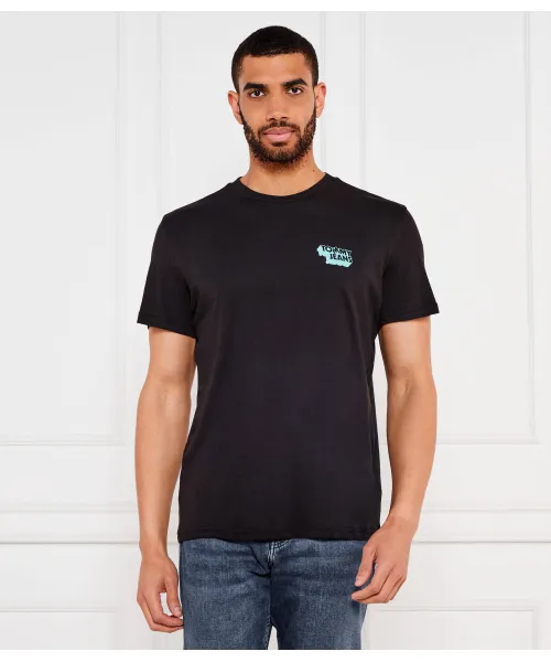 Футболка Slim fit Tommy Jeans, черный 
Футболка Slim fit Tommy Jeans, черный