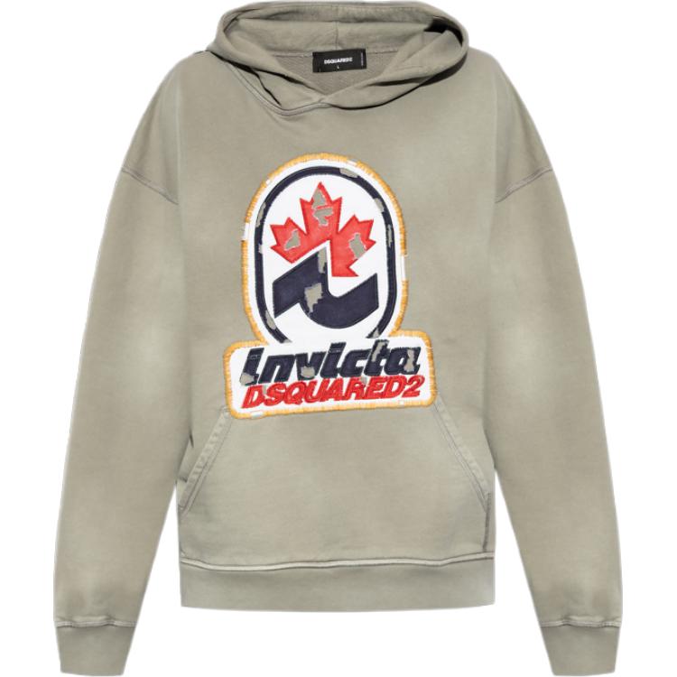 Худи с логотипом Dsquared 2, серый
Худи с логотипом Dsquared 2, серый