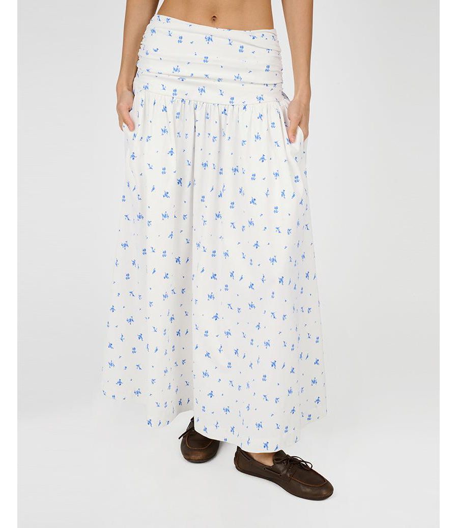 Юбка миди с присборенной талией WeWoreWhat, Open Blue 461
Юбка миди с присборенной талией WeWoreWhat, Open Blue 461