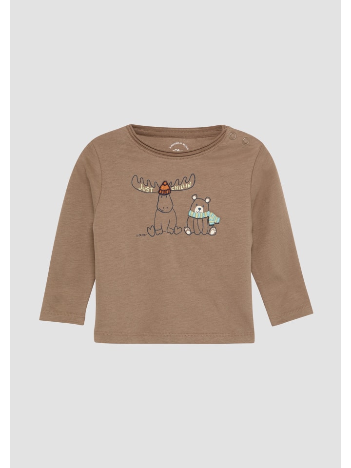Футболка s.Oliver, коричневый
Футболка s.Oliver, коричневый