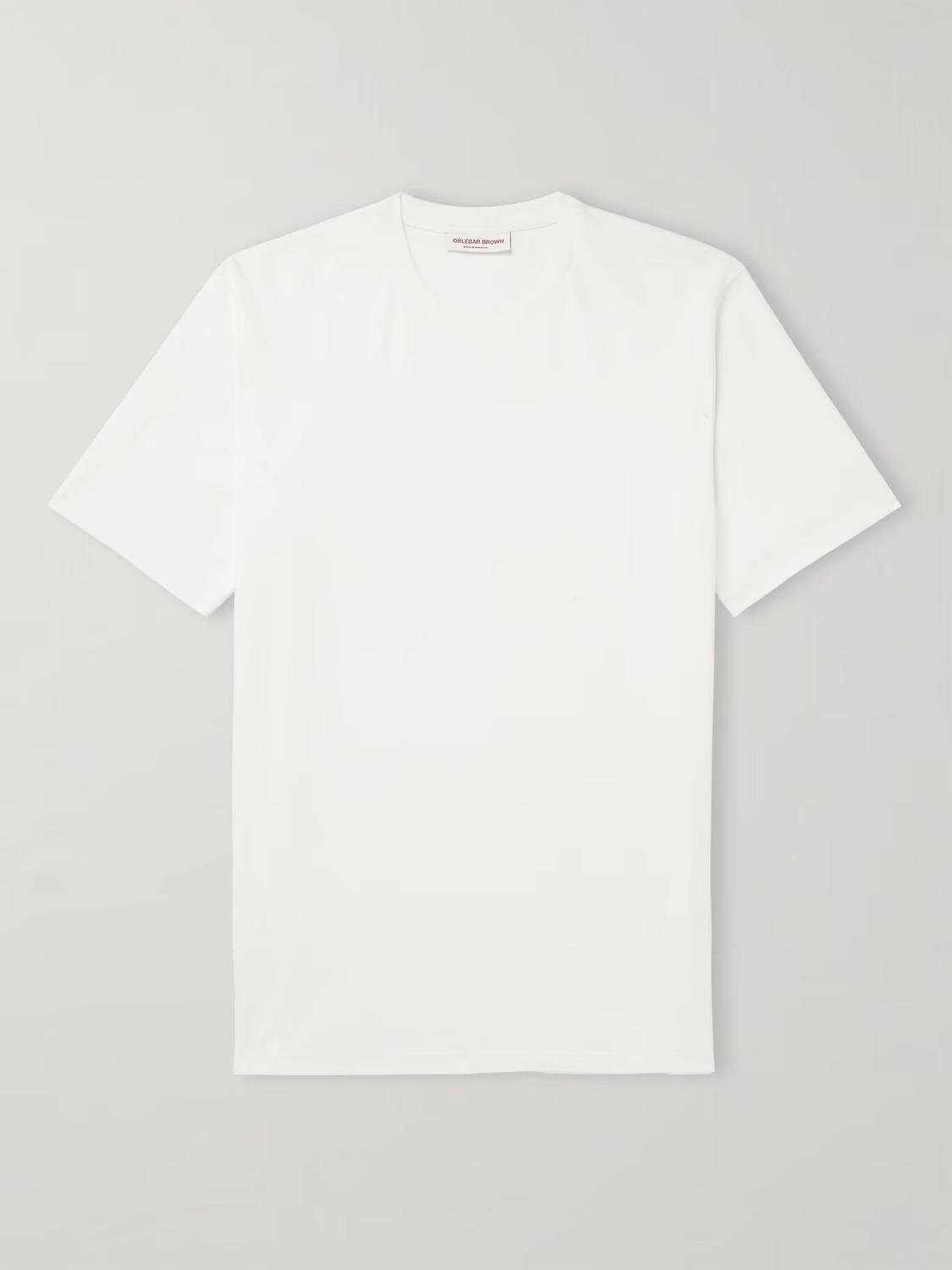 Футболка Deckard из хлопкового джерси ORLEBAR BROWN, белый
Футболка Deckard из хлопкового джерси ORLEBAR BROWN, белый