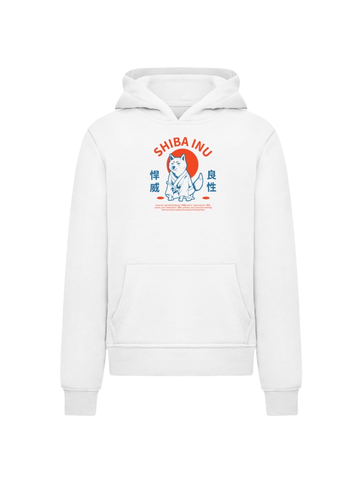 Толстовка с капюшоном японской собаки сиба-ину белого цвета F4NT4STIC
Толстовка с капюшоном японской собаки сиба-ину белого цвета F4NT4STIC