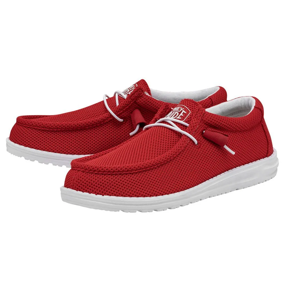 Лоферы Hey Dude Wally Sox boat shoes, красный
Лоферы Hey Dude Wally Sox boat shoes, красный