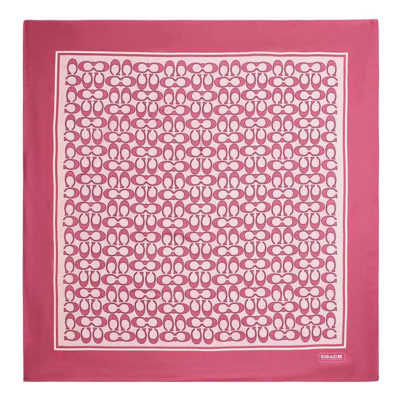 COACH Шелковый шарф Pink
COACH Шелковый шарф Pink