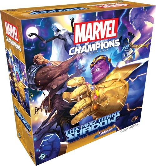 Карточная игра Marvel Champions: The Mad Titan's Shadow Expansion от Fantasy Flight Games
Карточная игра Marvel Champions: The Mad Titan's Shadow Expansion от Fantasy Flight Games