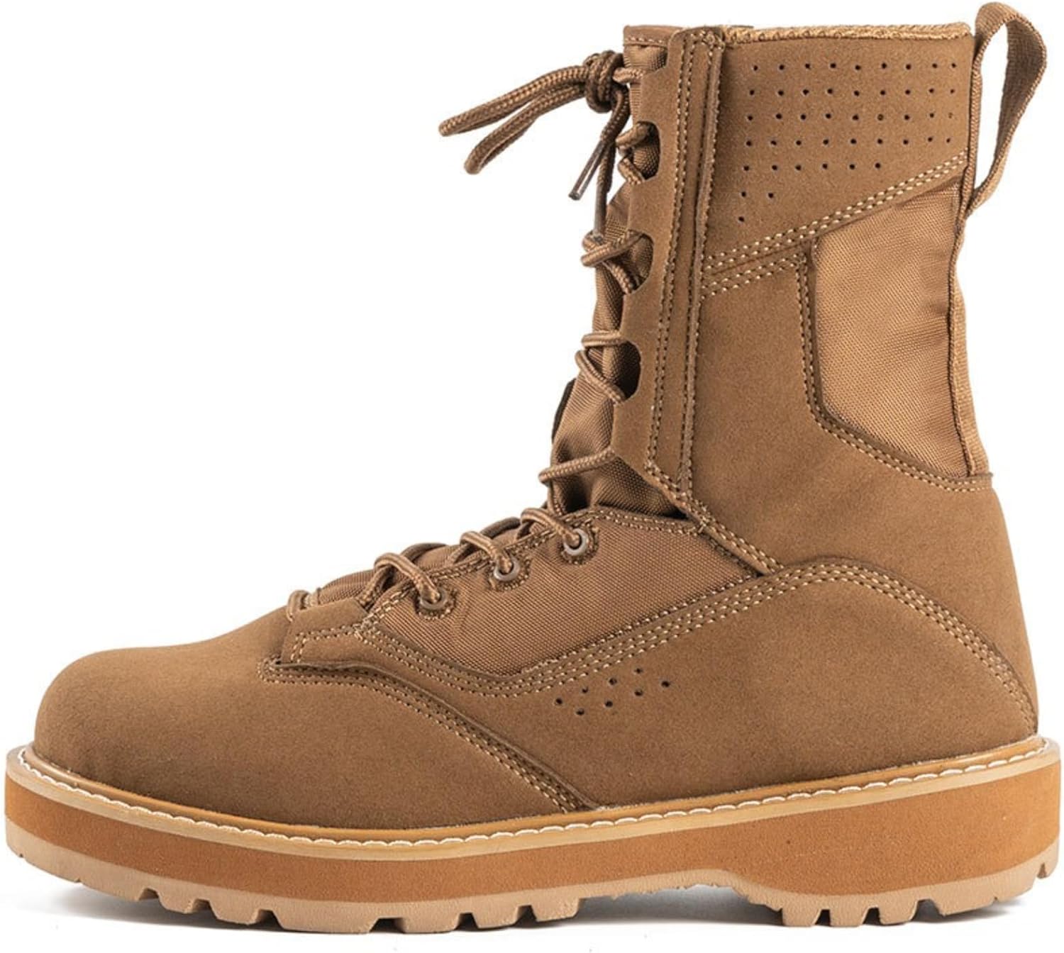 Мужские высокие тактические военные ботинки из замши с шнуровкой, 18 см, легкие, устойчивые к проколам, для походов, полиции, боевых действий, мотоциклов, для путешествий с рюкзаком, армии, джунглей, охоты и треккинга Qklmwes, коричневый
Мужские высокие тактические военные ботинки из замши с шнуровкой, 18 см, легкие, устойчивые к проколам, для походов, полиции, боевых действий, мотоциклов, для путешествий с рюкзаком, армии, джунглей, охоты и треккинга Qklmwes, коричневый